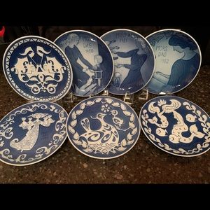 Mother’s Day Collectible Plates by Royal Copenhagen Please read description